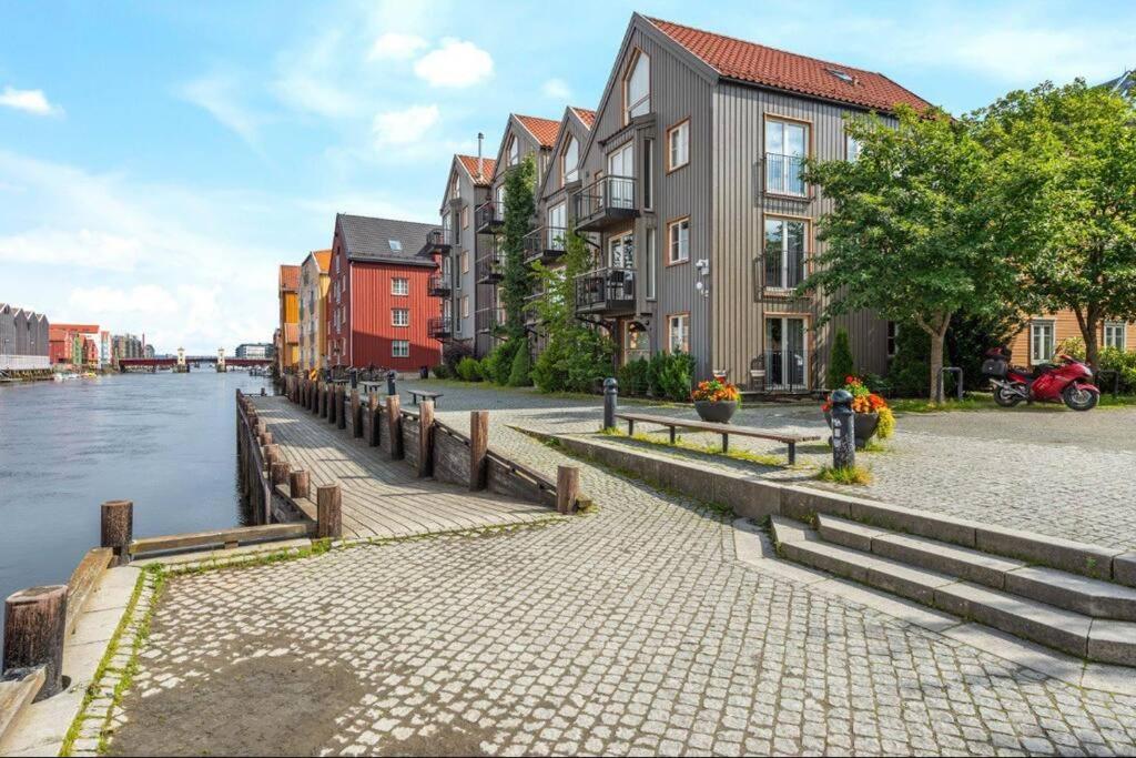 Appartement Bakklandets Perle 3-Roms à Trondheim Extérieur photo